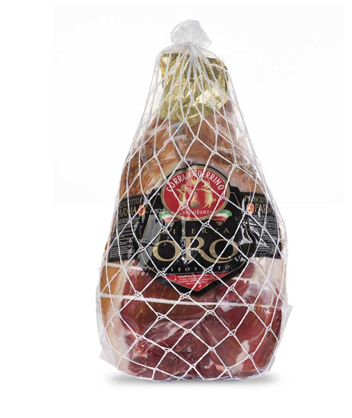 Prosciutto di Parma Dop Riserva Oro disossato addobbo Stag. 18 MESI