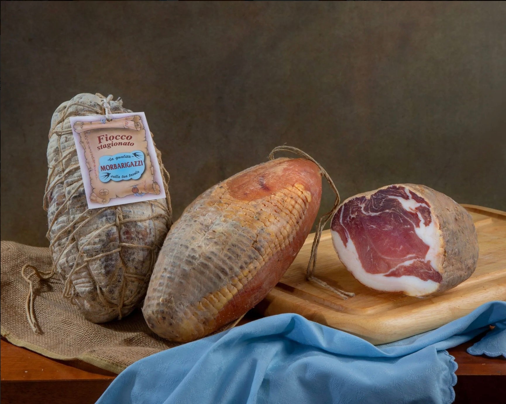 Fiocco stagionato in corda ( 1.8/2.1 kg)