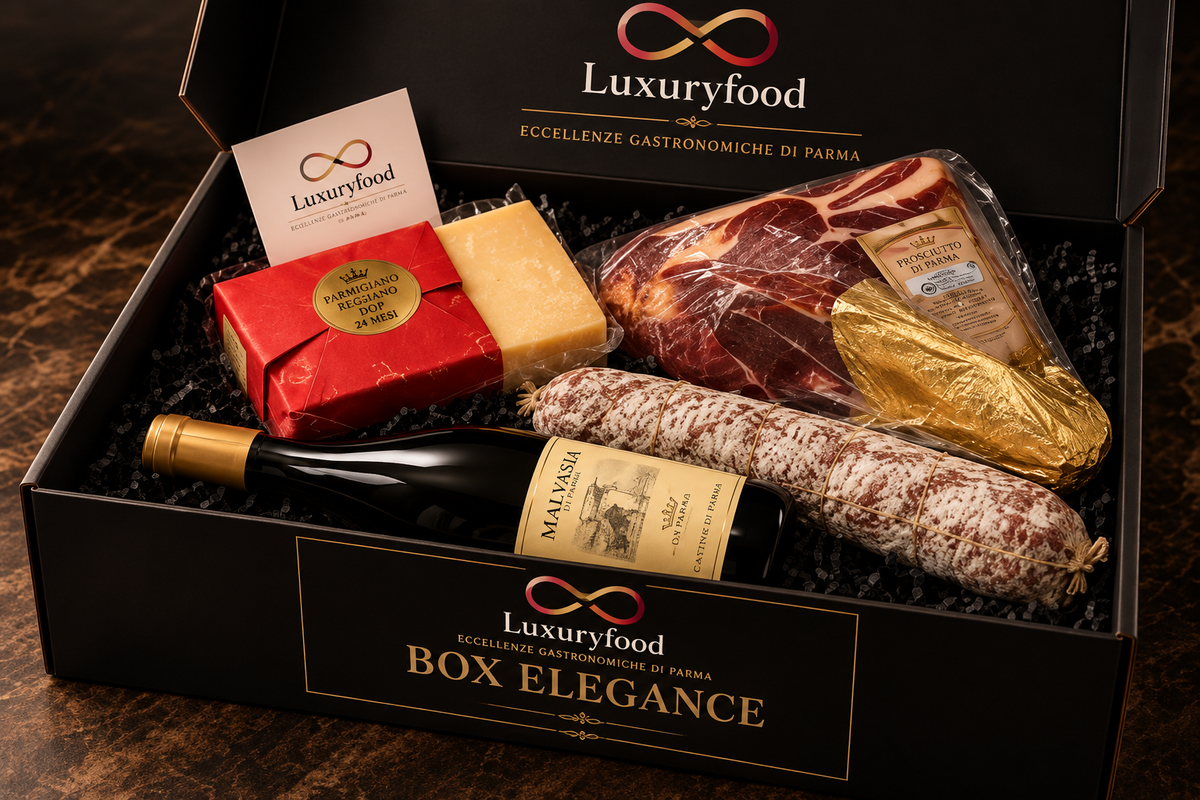 Luxuryfood Elegance Box – eccellenze gastronomiche di Parma