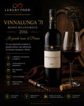 Vinnalunga 71 Vino Rosso Millesimato 2016 – Luxury Food