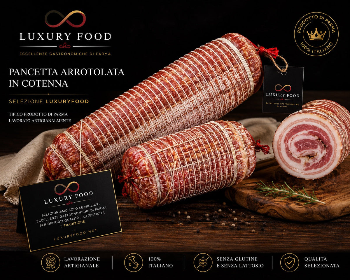 Metà Pancetta stagionata - Luxury Food
